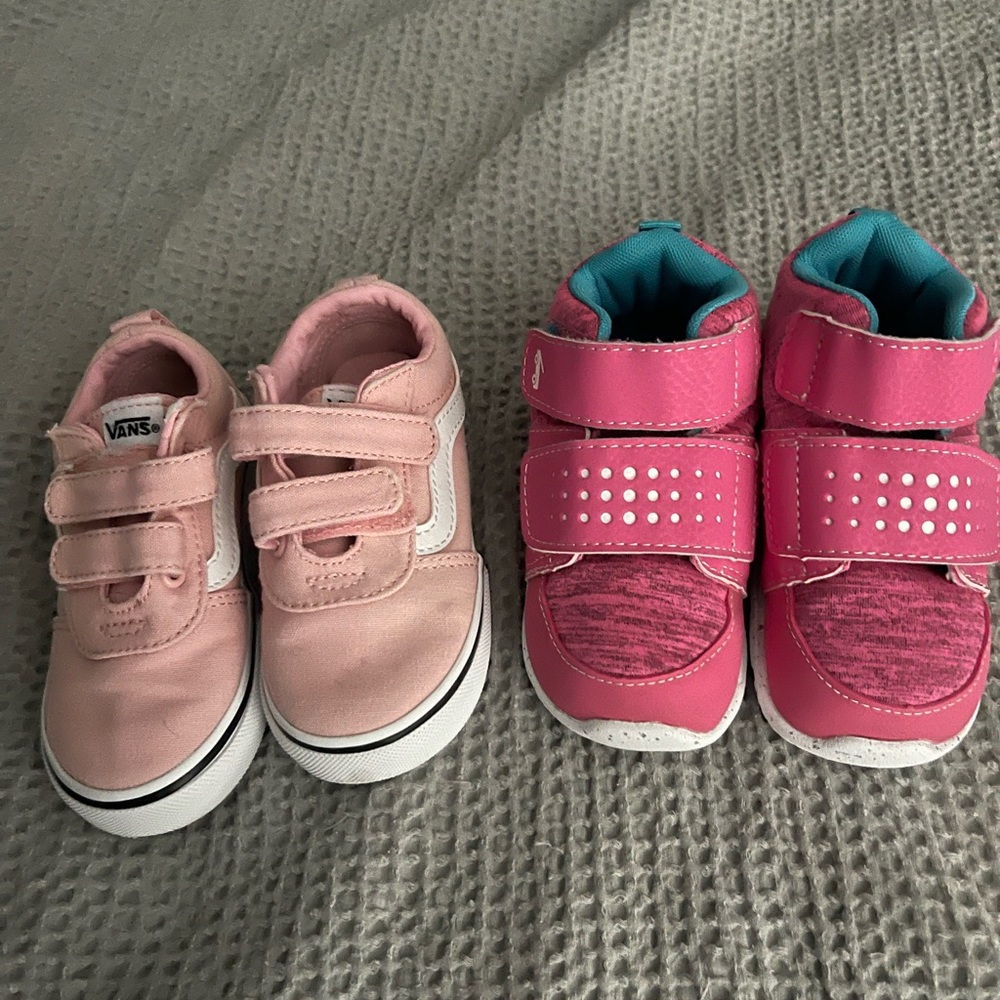 Vans & See Kai Run, Pink, Toddler 8